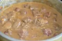 Гуляш из печени