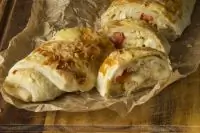 Пирог сырный с овощами