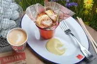 Сырники с кремом