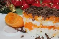 Рисово-тыквенная запеканка