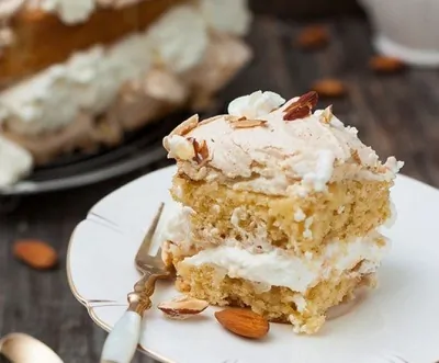 Торт с меренгой