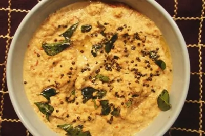 Чатни из кокоса и зерен кунжута