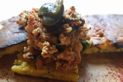 Закусочный паштет из мидий