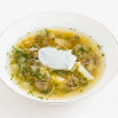 Рассольник с почками