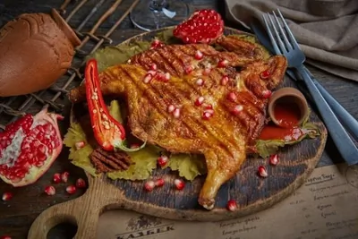 Цыпленок чкмерули