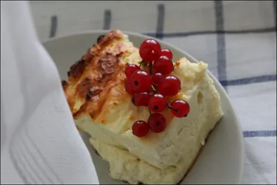 Творожно-цитрусовая запеканка