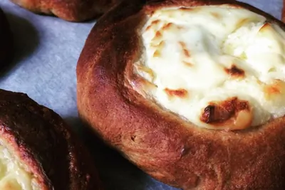 Пирожки кургыне с творогом и картошкой