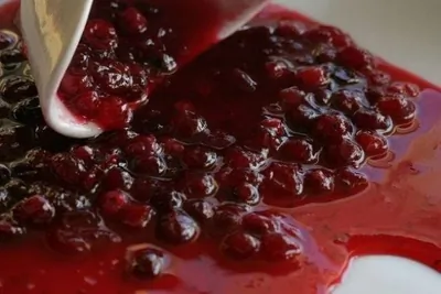 Клюквенный соус к мясу