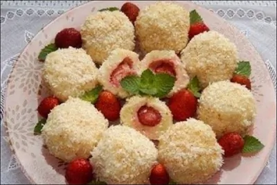 Сырные шарики в орехах