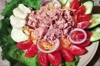 Тюна салат с Ко-Пангана