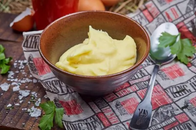 Картофельное пюре с песто