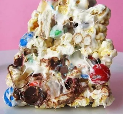 Торт из попкорна