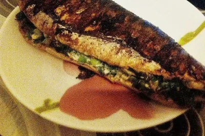 Скумбрия гриль на сковороде