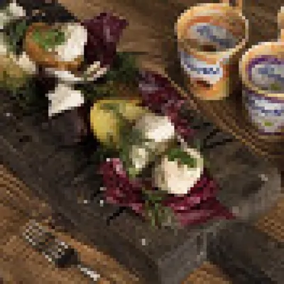 Овощные закуски с творожным сыром