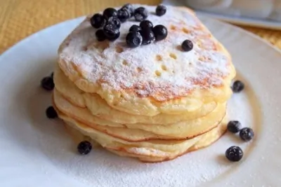 Оладьи на йогурте к завтраку