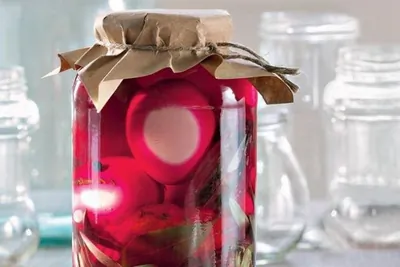 Маринованные яйца к пиву