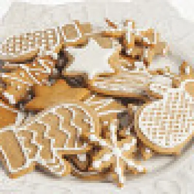 Имбирное печенье с глазурью