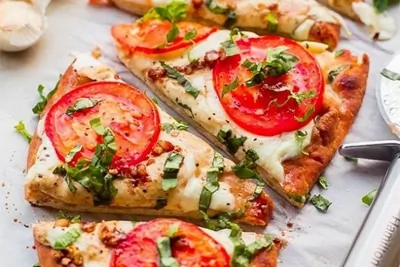 Лепешка с моцарелой