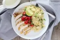 Куриная грудка с кускусом