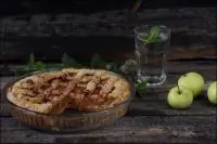 Песочный яблочный пирог