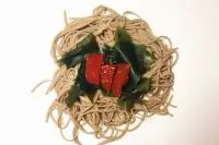 Рецепт филе утки в кляре с гречневой лапшой