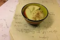 Яблочный крем с корицей