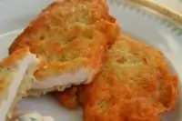 Куриная грудка в сырном кляре