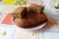 Кофейно-банановый кекс