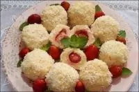 Сырные шарики в орехах