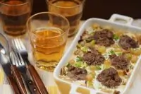 Мясные фрикадельки в грибном соусе