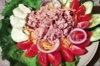 Тюна салат с Ко-Пангана