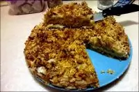 Тёртый яблочный пирог