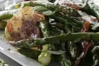 Спаржа с пармской ветчиной