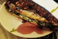 Скумбрия гриль на сковороде