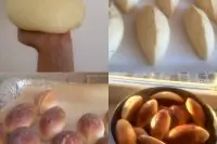 Пирожки печеные с картофелем и укропом