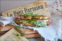 Сэндвич с салатом «Цезарь»