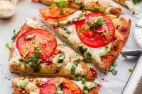 Лепешка с моцарелой