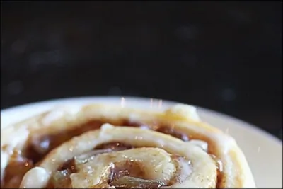 Булочки синнабон с яблоком