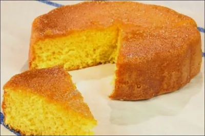 Лимонный бисквит