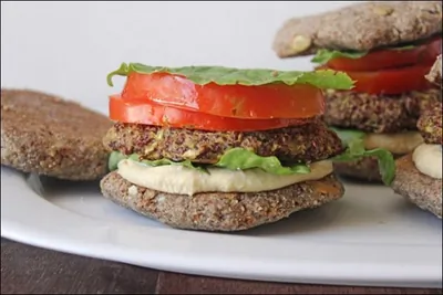 Бургер без мяса и муки