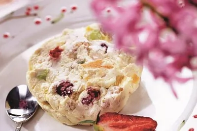 Заварная пасха с цукатами и орехами пекан