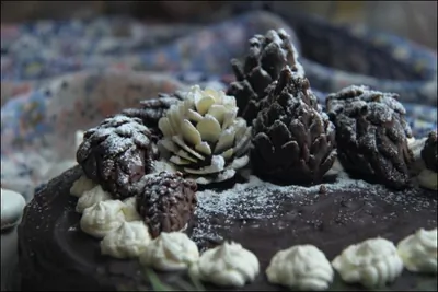 Пирожное «Шишка»