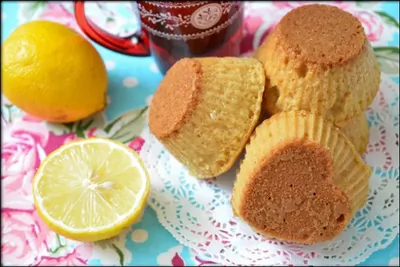 Лимонные маффины в мультиварке