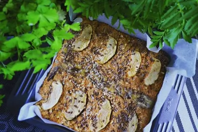 Морковный пирог на кефире