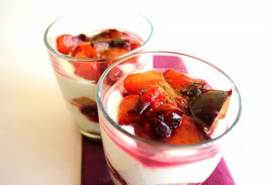 Тирамису со сливами