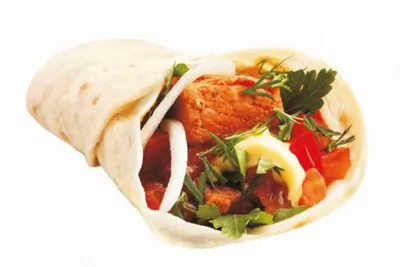 Шашлык из свинины в лаваше