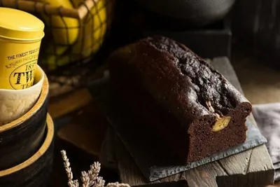 Хлеб шоколодно-банановый