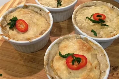 Грибной жульен