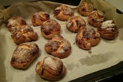 Дрожжевые булочки