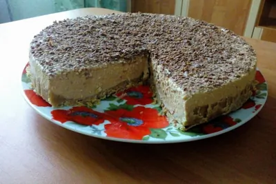 Чизкейк со сгущенным молоком